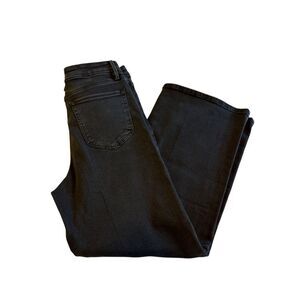 Good American Black Flare Jeans